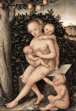Caridad Lucas Cranach el Viejo desnudo Pinturas al óleo